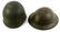 US ARMY WWI 3RD AND WWII M1 HELMETS