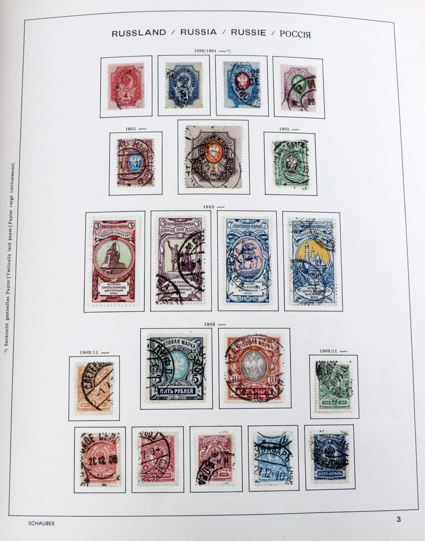 LOT OF RUSSIAN AND SOVIET UNION STAMPS RARE ETC: Mostly complete Soviet Union stamp book starting with the year 1962. Some stamps are canceled but most are not. Some plate blocks. In very good condition. Russian book has some rarer stamps such as Li
