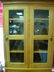 128: MODERN PINE HUTCH CABINET CLEAR PINE FINISH HUTCH - 2