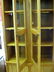 128: MODERN PINE HUTCH CABINET CLEAR PINE FINISH HUTCH - 4