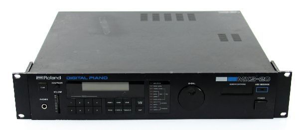 ROLAND MKS-20 DIGITAL PIANO: Roland MKS-20 digital piano rack module. Very good condition.