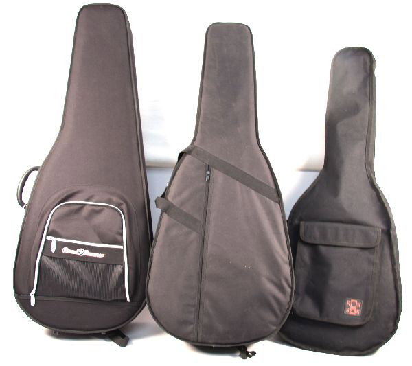 AUCOUSTIC GUITAR LOT OF 3: Stargazer child's guitar, Lucero classical, and Esteban American Legacy. All in very good condition with cases.