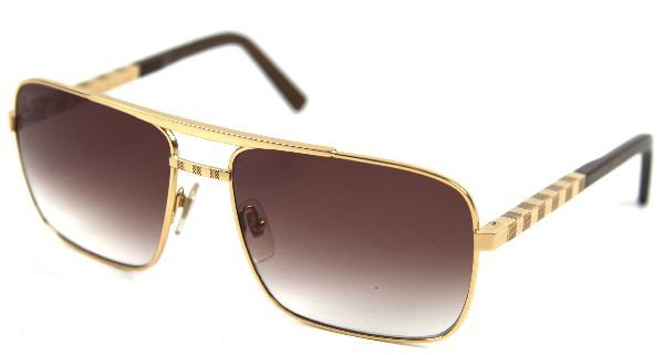 LOUIS VUITTON GENUINE SUNGLASSES: Pair of previously owned Louis Vuitton sunglasses. Very good condition. Z0259U