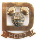 VINTAGE WALT DISNEY WORLD CAST MEMBER HOST BADGE