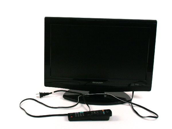 SHARP LCD 18 INCH FLAT SCREEN TELEVISION: Sharp's LC MODEL-19SB27UT 18" Class (18-1/2" Diagonal) wide screen HDTV LCD Television provides a high-definition TV solution. Item features a high performance LCD panel for high brightness, a high co