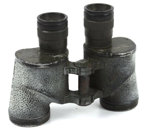 1942 WWII M3 BINOCULARS NASH-KELVINATOR LT HORNER: Nash-Kelvinator Corp 1942 H.M.R. M3 binoculars named to Lt. Horner. 3rd US Army, 6 x 30. In good condition.