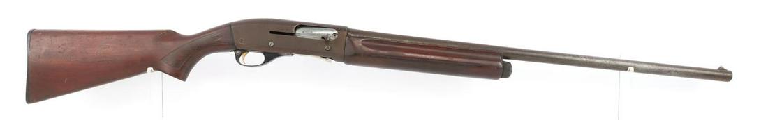 REMINGTON MOHAWK 48 SEMI AUTO 12 GAUGE SHOTGUN: Barrel measures 28 inches long and features a bright and clear bore with a few spots of surface loss. Action is smooth and functions without issue. Barrel and receiver with significant surface loss pr