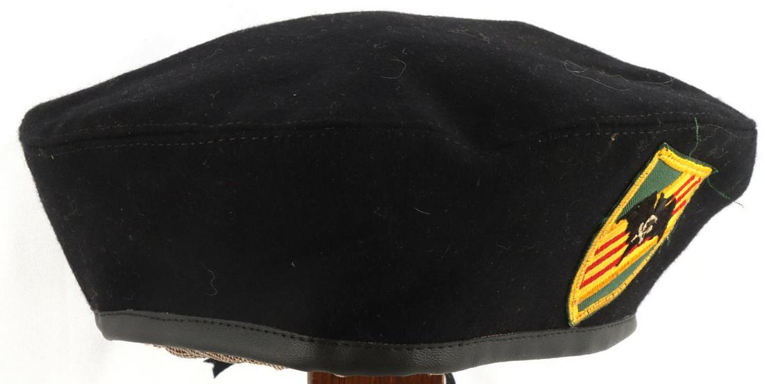 MACV SOG KILLER BATS SPECIAL FORCES BERET VIETNAM: In country beret Euro size 59, very good original condition.