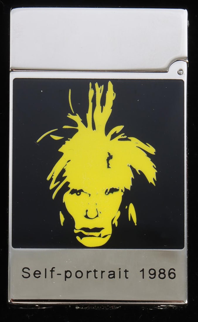 ANDY WARHOL S.T. DUPONT CIGAR LIGHTER NEW IN BOX: Limited edition, as issued. This lot has a reserve.