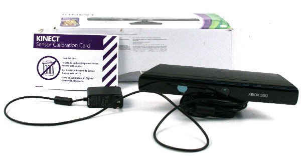 XBOX 360 KINECT SENSOR WITH 2 GAMES: XBOX 360 Kinect Sensor. Previously used and has some signs of cosmetic wear. Fully operational and functions as intended. SN: 176165204338 Lot also includes two games (kinect joy ride and kinect sport