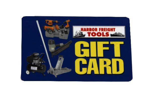 HARBOR FREIGHT TOOLS GIFT CARD 161.19