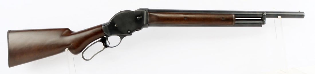 CENTURY ARMS ZZ PW87 LEVER ACTION SHOTGUN: 19 1/8 inch barrel. Bore is bright and clear. Mechanically very good, functions without issue. Good finish on metal and wood. FFL required for transfer. No international shipping. Know your state's fi