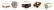 2401: DEALERS LOT OF LADIES GOLD GEMSTONE ESTATE RINGS