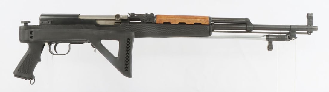 CHINESE NORINCO SKS TYPE 56 7.62X39 MM RIFLE: Chinese Norinco SKS Type 56, 7.62x39mm caliber, semi-automatic rifle. Receiver is marked, "SKS 7.62x39mm", "8801881" and "Made in China by Norinco". Matching serial # on top cover, bolt carrier, and t