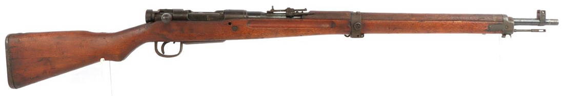 WWII IMPERIAL JAPANESE TYPE 99 BOLT RIFLE: 26 1/2 inch barrel with wooden stock. Bore needs cleaning. Comes with anti aircraft winged sights. Very good condition. Royal Chrysanthemum present and not scratched. No international shipping. FFL re