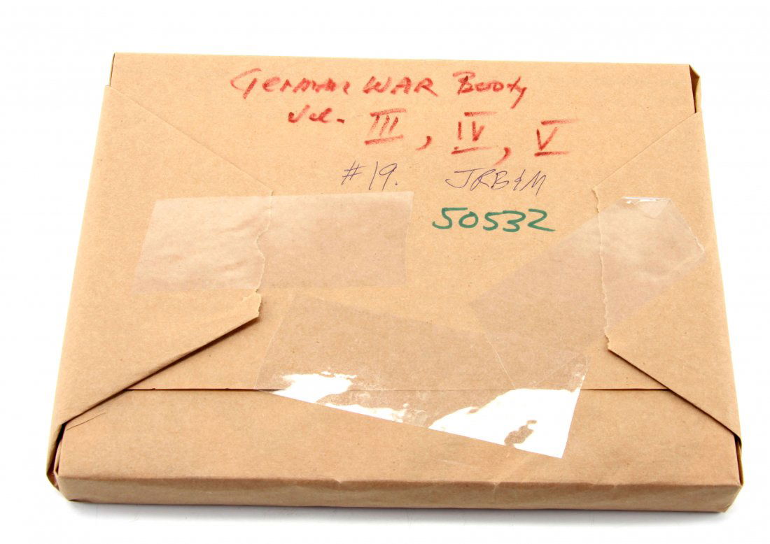 WWII GERMAN WAR BOOTY VOL III IV & V BY JOHNSON: Volumes IIII, IV, and V of WWII German War Booty, from Johnson Reference Books & Militaria, written by LTC (ret) Thomas Johnson. Books are as new.