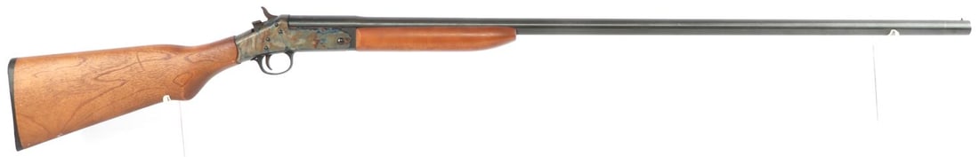 HARRINGTON & RICHARDON MODEL 088 12 GAUGE SHOTGUN: Harrington & Richardson Model 088 12 gauge single-shot shotgun. Bright and clear bore. 36 inch barrel. Receiver marked left maker, model, and serial number. 80% original finished steel with wood stock