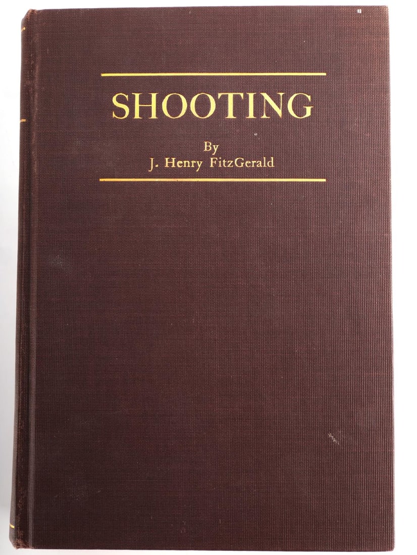 SIGNED 1939 SHOOTING BY J. HENRY FITZGERALD: Very good original condition