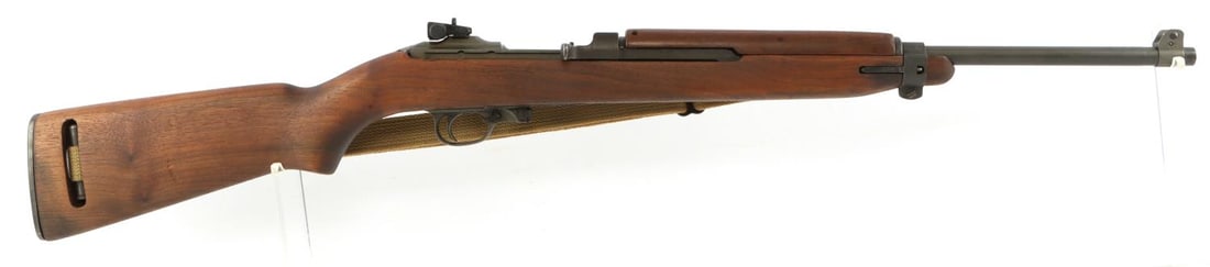 WWII US ROCKOLA M1 CARBINE .30 SEMI AUTO RIFLE: Bore is bright and clear with good rifling. Mechanically very good, functions without issue. Rock-ola made receiver and barrel with markings on each. Good finish on exterior. FFL or C&R required for t