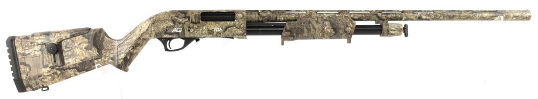 ROCK ISLAND ALL GENERATION 20 GA PUMP SHOTGUN NIB: New in box model #PA20H26TIM. Includes owner's manual and tool kit. FFL required for transfer. No international shipping. Know your state laws before bidding. Caliber: 20 Ga Serial #: R487921 This lot