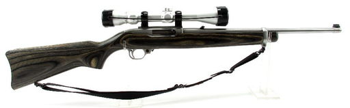 Ruger 10 22 Rifle Stainless Green Laminate Stock Sep 22 2012 Affiliated Auctions In Fl