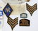 WWI NORTH RUSSIAN EXPEDITION HELMET & PATCHES - 3