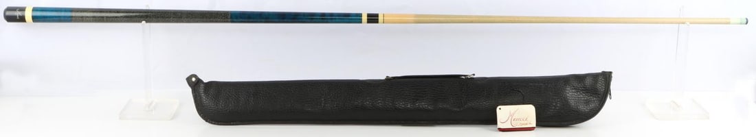 MEUCCI MAPLE POOL CUE 19 OUNCE 58 INCHES: High end Meucci pool cue with professional taper. Very good condition.