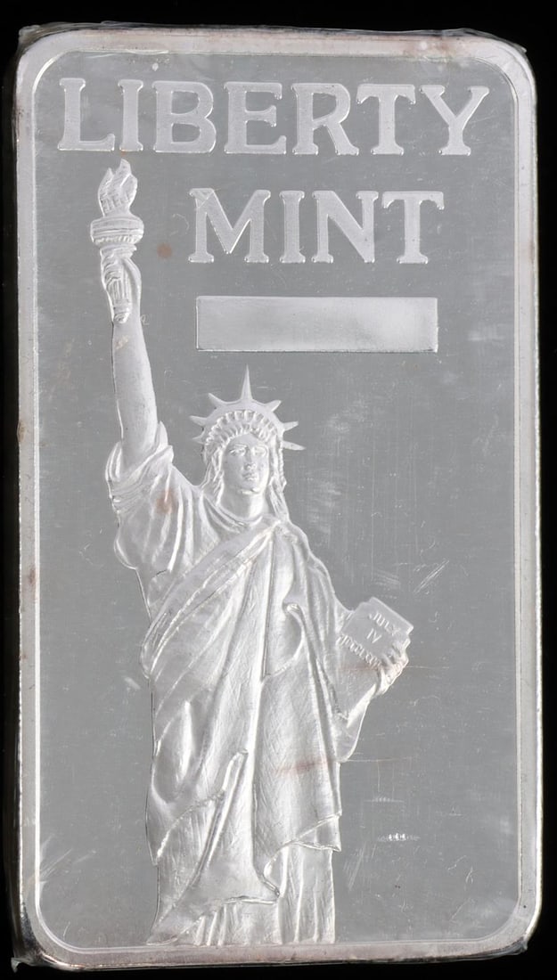 10 OZ .999 FINE SILVER BULLION BAR INGOT