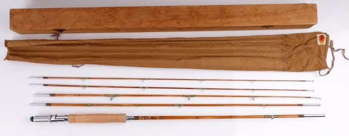 JAPANESE ARAI SPLIT BAMBOO FISHING ROD