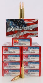 200 ROUNDS OF HORNADY 7MM-08 139 GR REM MAG AMMO
