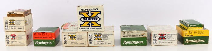 240 ROUNDS OF 12 & 20 GA SHOTGUN SHOTSHELL AMMO
