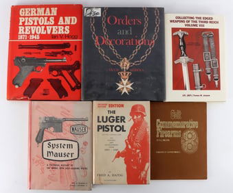 LUGER MAUSER COLT DAGGER ORDERS & DECORATIONS BOOK