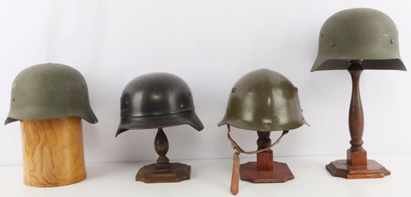 HELMET LOT GERMAN LUFTSCHUTZ MODELO BULGARIAN