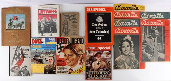 WWII GERMAN SS DER SPIEGEL HITLER YOUTH CARD ALBUM