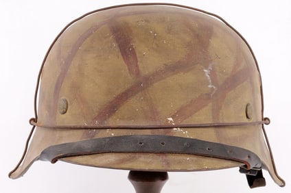 WWII GERMAN M42 LUFTWAFFE CHICKEN WIRE HELMET