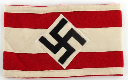 WWII GERMAN REICH HITLER YOUTH HIGH LEADER ARMBAND