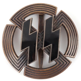 WWII GERMAN THIRD REICH SS SPORTS BADGE