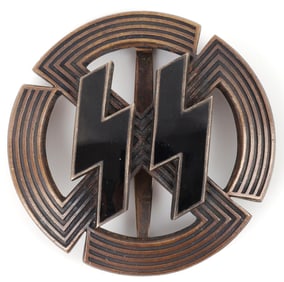 WWII GERMAN THIRD REICH SS SPORTS BADGE