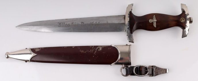 WWII GERMAN SA HONOR DAGGER SHOOTING AWARD