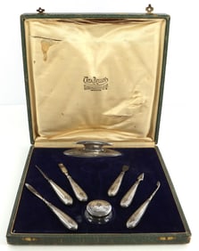 WWII GERMAN REICH MONOGRAM EVA BRAUN MANICURE SET