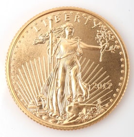 AMERICAN GOLD EAGLE 1/4 OZ GOLD COIN 2017
