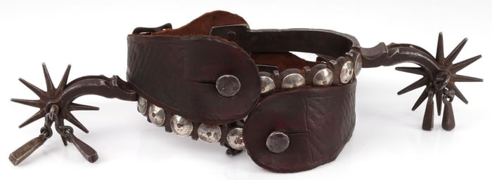 ANTIQUE 1880 EARLY TRANSITIONAL SPURS