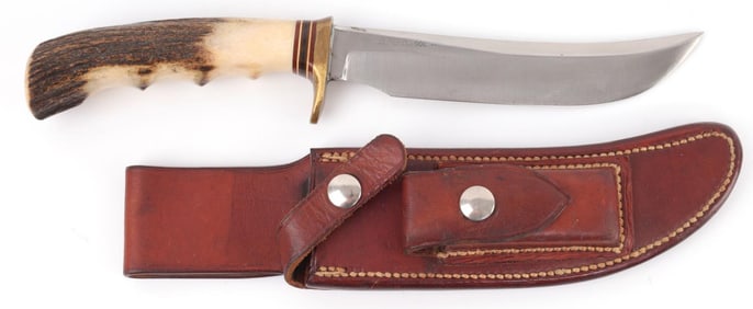VINTAGE RANDALL MADE KNIFE MODEL 4 WITH SHEATH