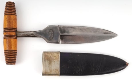 WILL & FINCK SAN FRANCISCO CA GAMBLER PUSH DAGGER