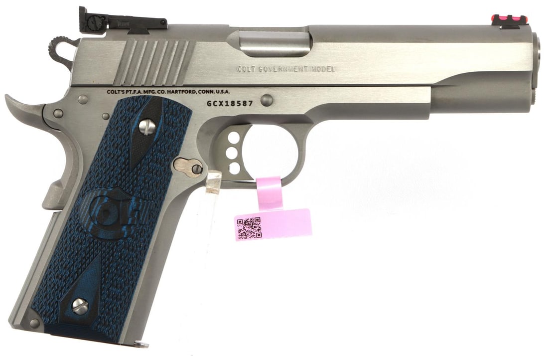 COLT GOLD CUP 1911 .45ACP SEMI AUTO PISTOL NIB: New in box. Model #O5070GCL. UPC:098289111883. Includes a lock and the owner's manual. FFL required for transfer. No international shipping. Know your state laws before bidding. Caliber: .45ACP Serial