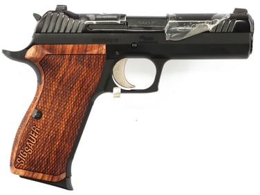 SIG SAUER CUSTOM WORKS P210 9MM SEMI AUTO PISTOL