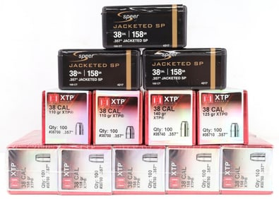 1200 ROUNDS OF .38 SPECIAL RELOADING BULLETS