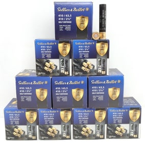 250 ROUNDS OF SELLIER & BELLOT 410 BORE AMMUNITION