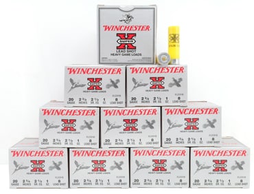 250 ROUNDS WINCHESTER HEAVY GAME 20 GA  AMMUNITION