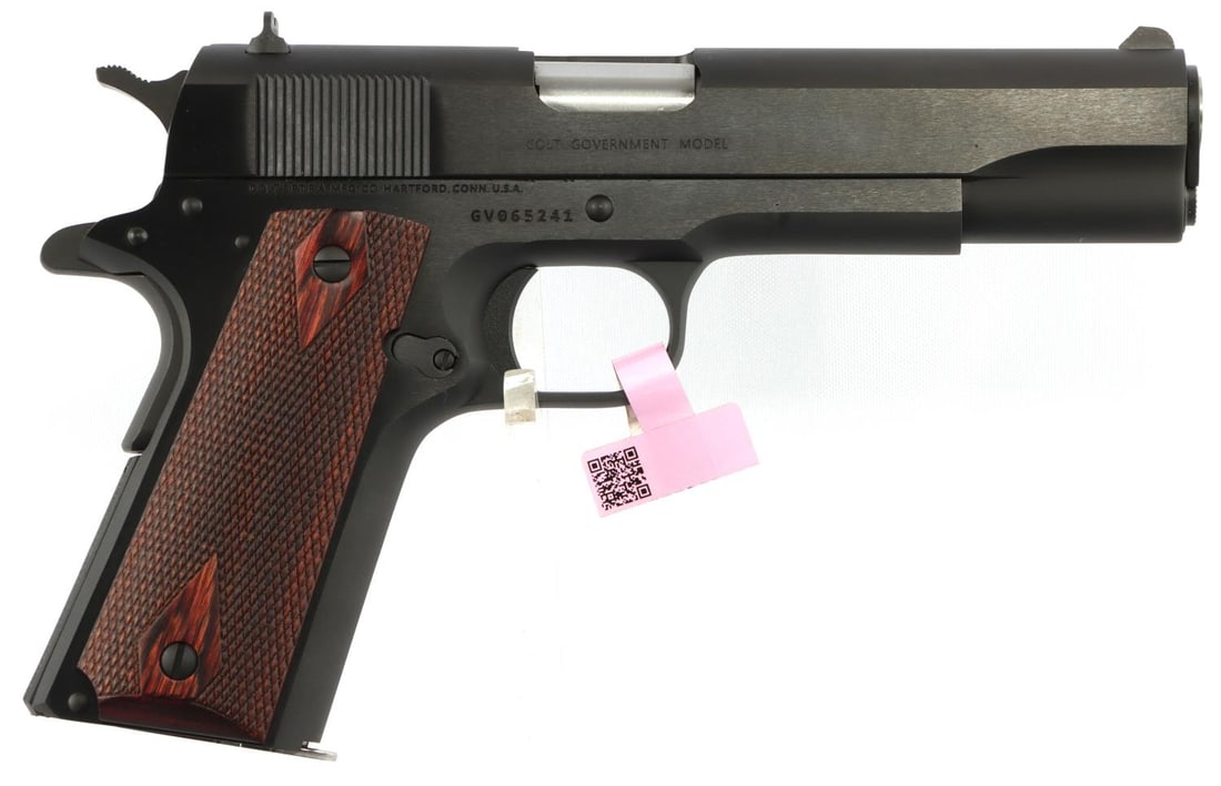 COLT GOVERNMENT 38 SUPER SEMI AUTO PISTOL NIB: New in box. Model #O1911C-38. UPC:098289112231. Includes owner's manual and a lock. FFL required for transfer. No international shipping. Know your state laws before bidding. Caliber: 38 Super Serial 